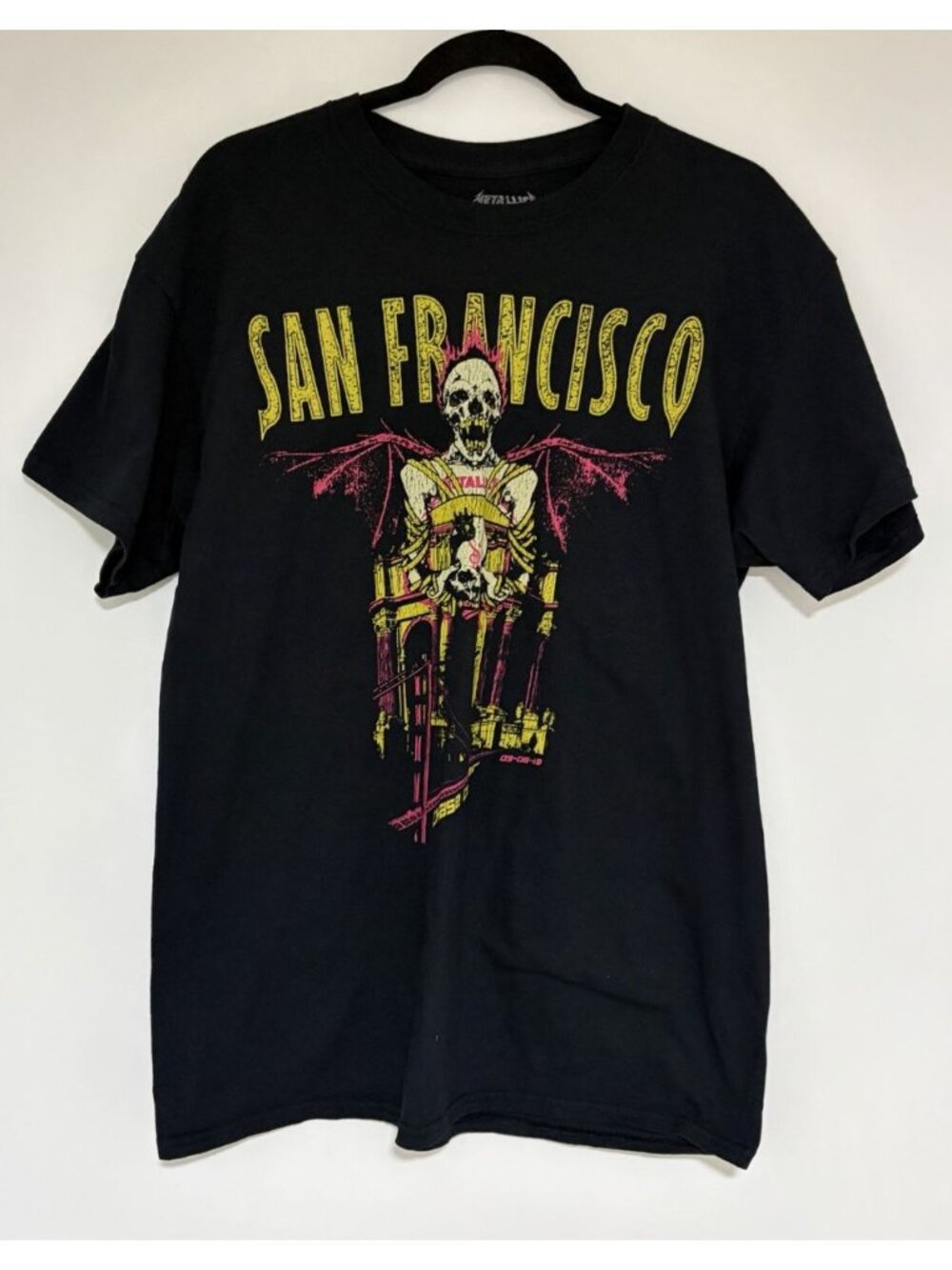 Metallica S&M2 San Francisco Chase Center Concert T-Shirt Size Large